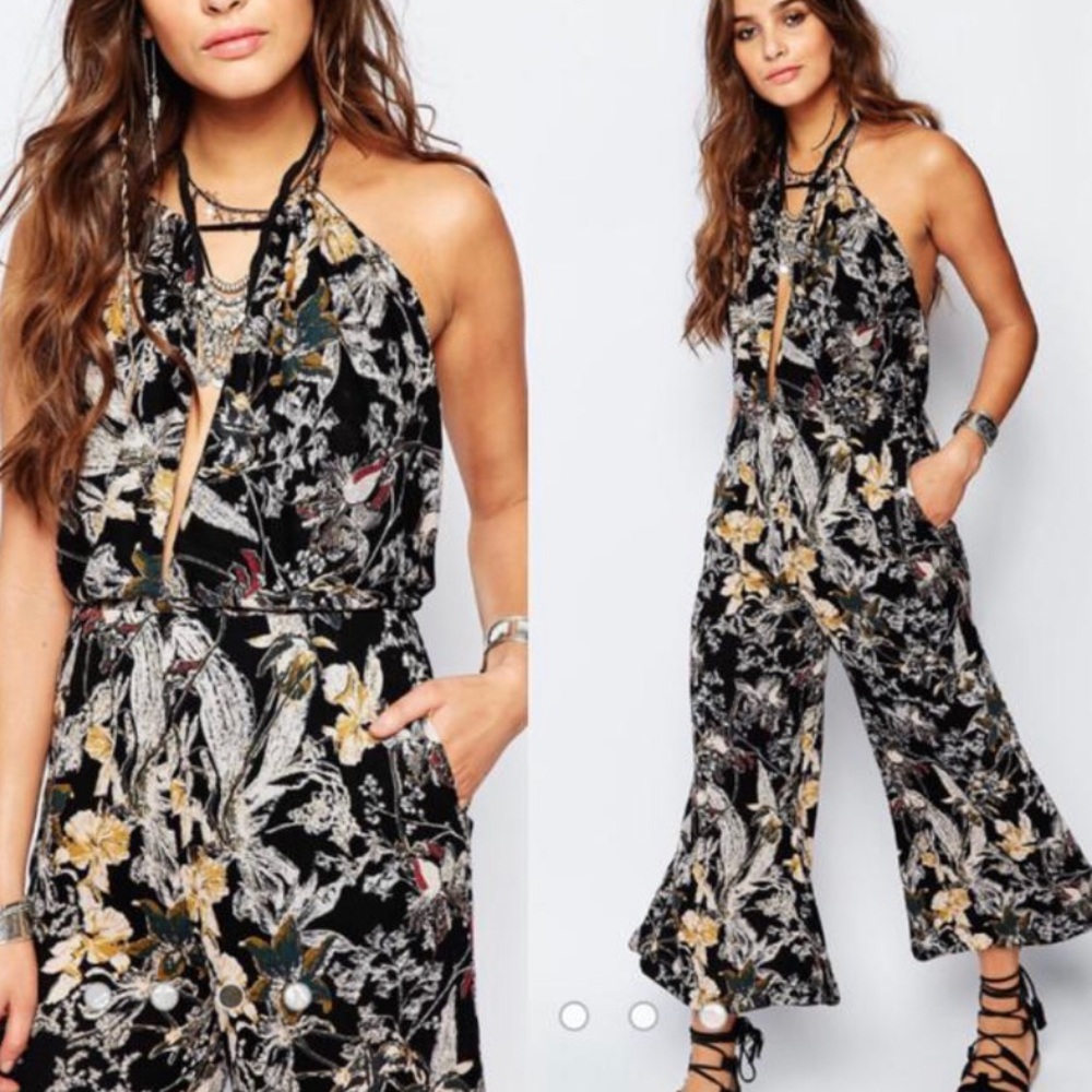 Floral Jumpsuit